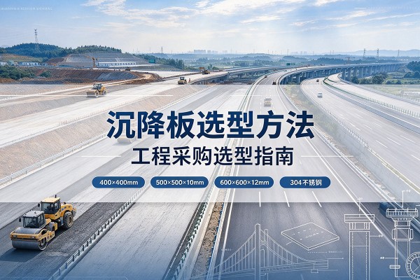 雁塔沉降板选择方法