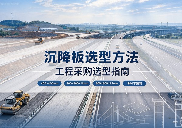 雁塔沉降板选择方法