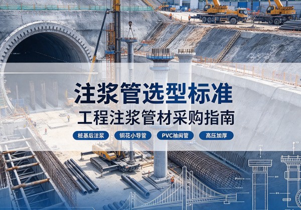 雁塔注浆管选型标准
